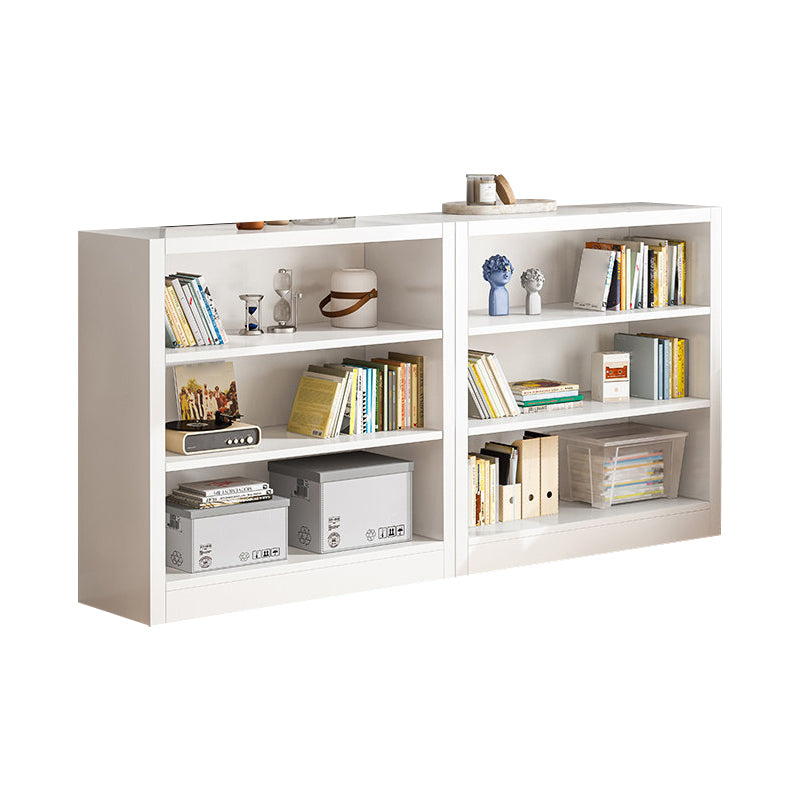 Scandinavian Shelf Manufactured Wood Standard Kids Bookcase in Natural/White
