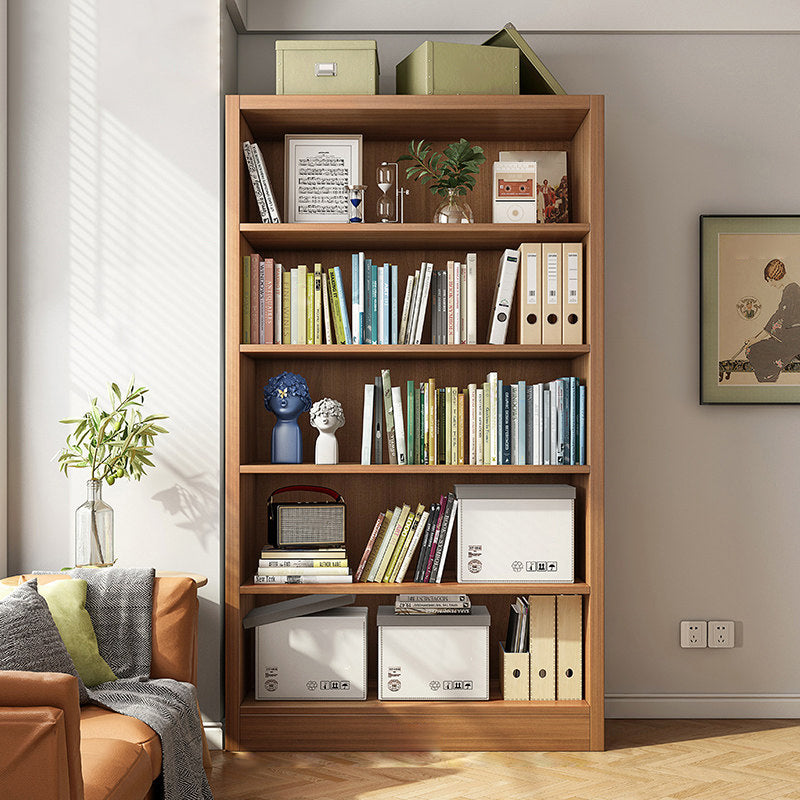 Scandinavian Shelf Manufactured Wood Standard Kids Bookcase in Natural/White