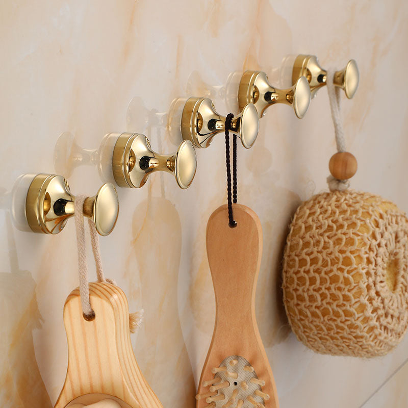 10-Piece Bathroom Accessories Hardware Set Modern Bathroom Accessory Set, Robe Hooks