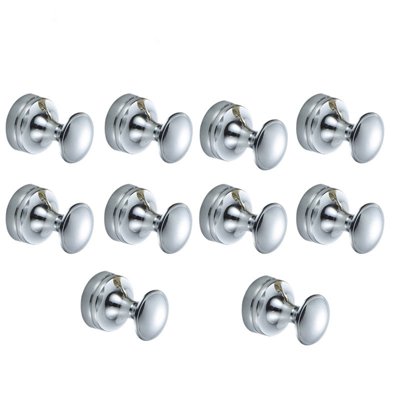 10-Piece Bathroom Accessories Hardware Set Modern Bathroom Accessory Set, Robe Hooks