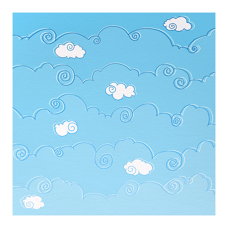 Washable Mural Wallpaper Cartoon Pattern Illustration Indoor Wall Mural