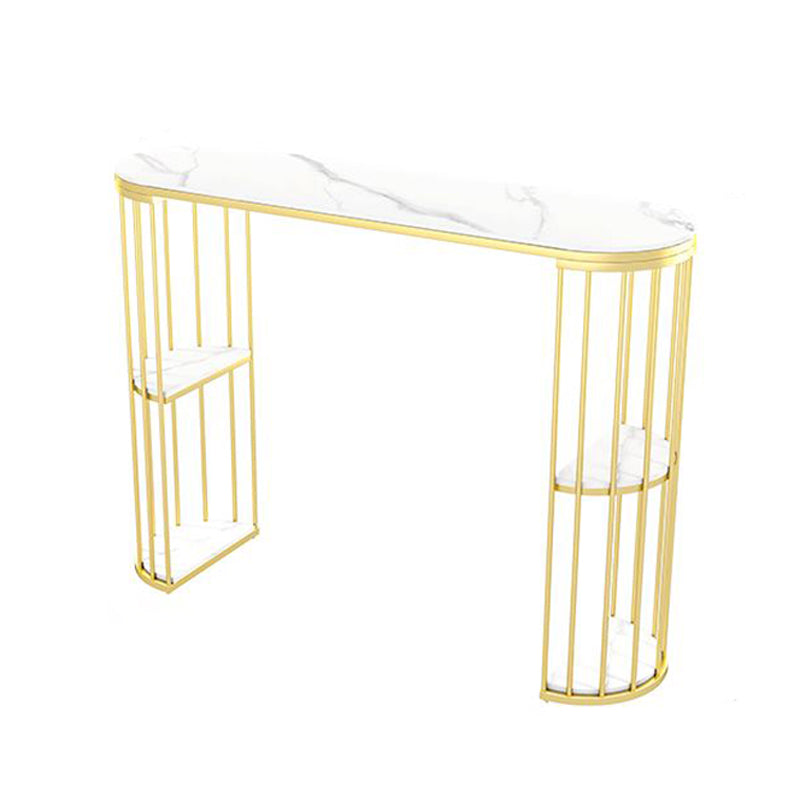 Double Pedestal Bar Table Set 1/3 Pcs Metal Frame Bar Table and Stools