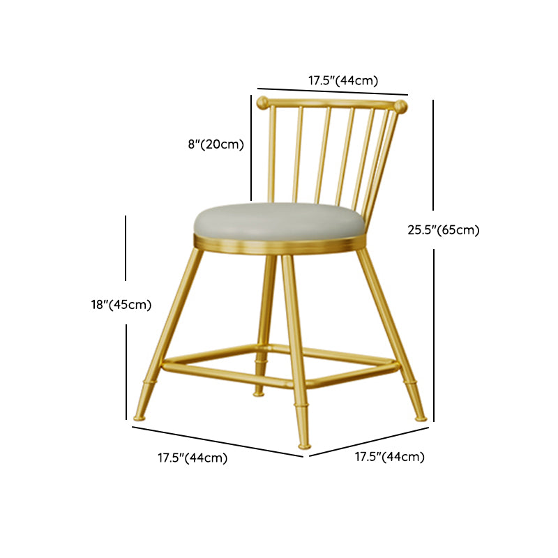 Modern Style Bar Table Set 1/3 Pieces Round Stone Bar table with Upholstered Stools