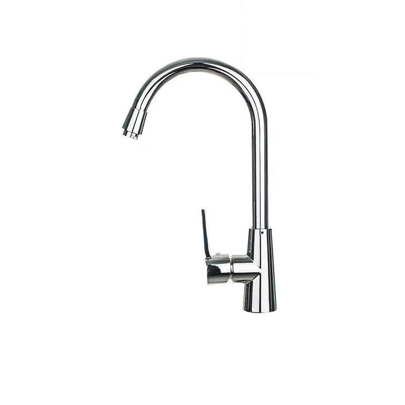 Modern Style Kitchen Faucet Copper Lever Handle Low Arch Kitchen Faucet