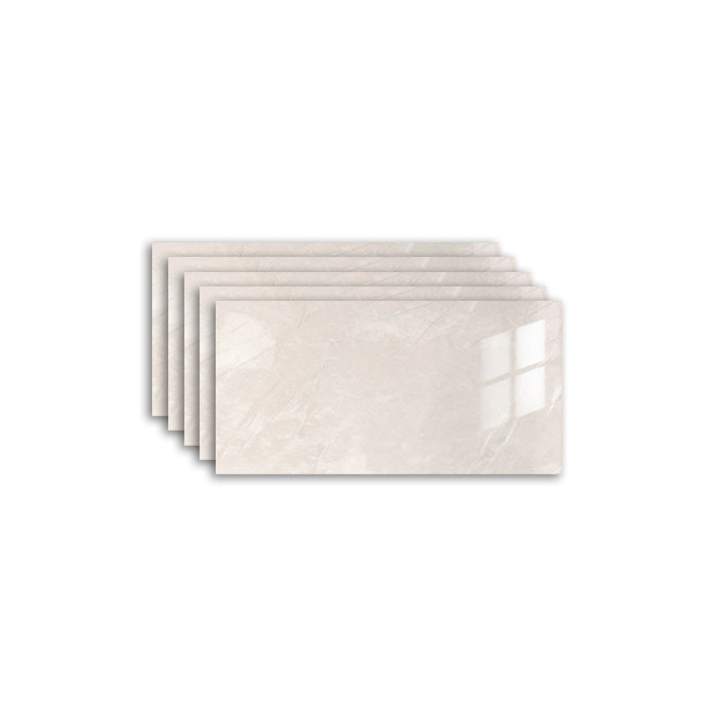 Scratch Resistant Tile PVC Singular Peel & Stick Tile for Kitchen Backsplash Wall