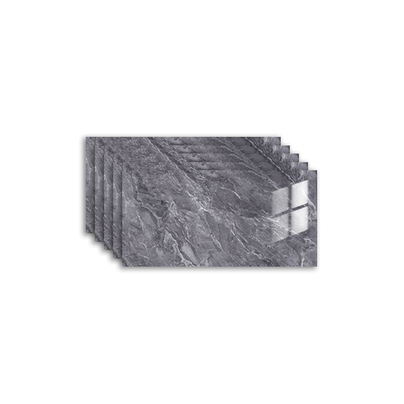 Scratch Resistant Tile PVC Singular Peel & Stick Tile for Kitchen Backsplash Wall