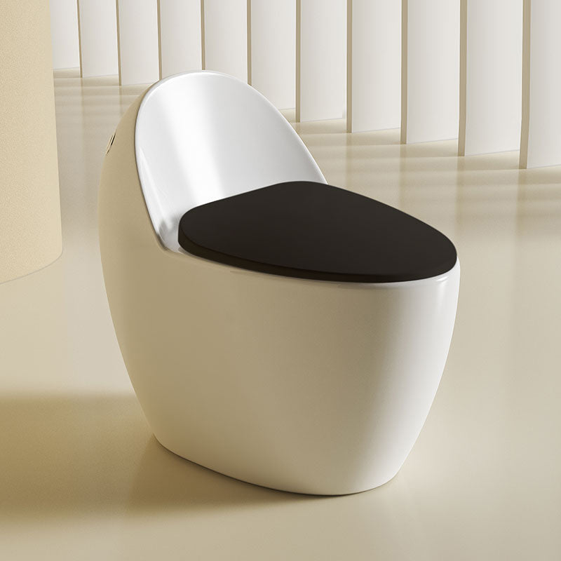 Floor Mounted Urine Toilet One Piece Toilet Modern Siphon Jet Toilet Bowl