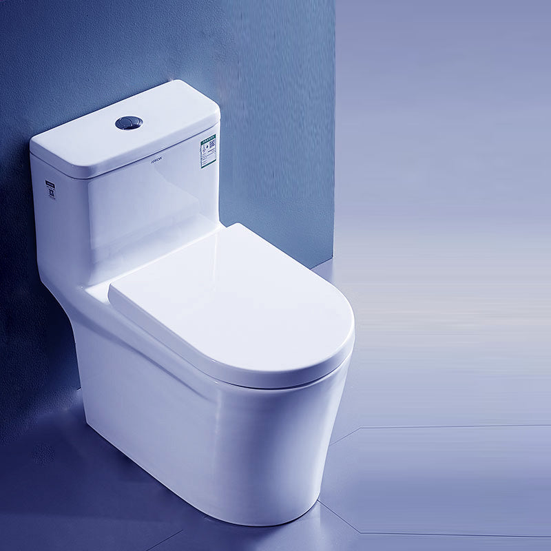 Floor Mounted Siphon Jet Urine Toilet One Piece Toilet Modern Porcelain Toilet