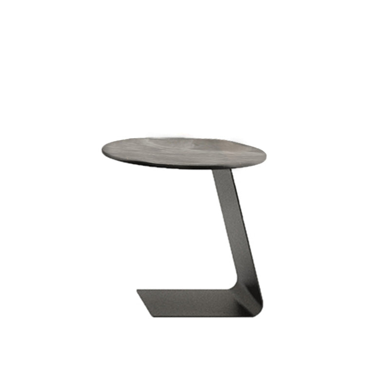 Slate Rectangular Coffee Table Metal Legs Coffee Cocktail Table