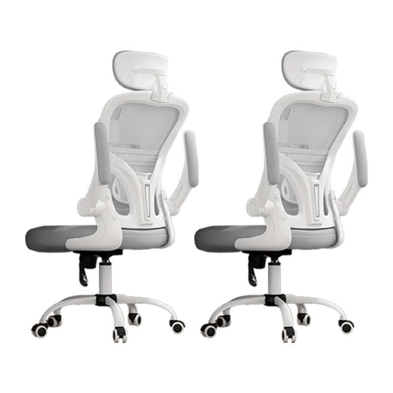 Removable Arms Chair Tilt Mechanism No Distressing Ergonomic Desk Chair with Wheels