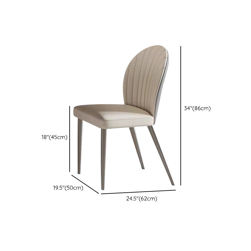Kitchen Dining Set with White Chairs 1/5/6/7 Pieces Modern Dinette Set