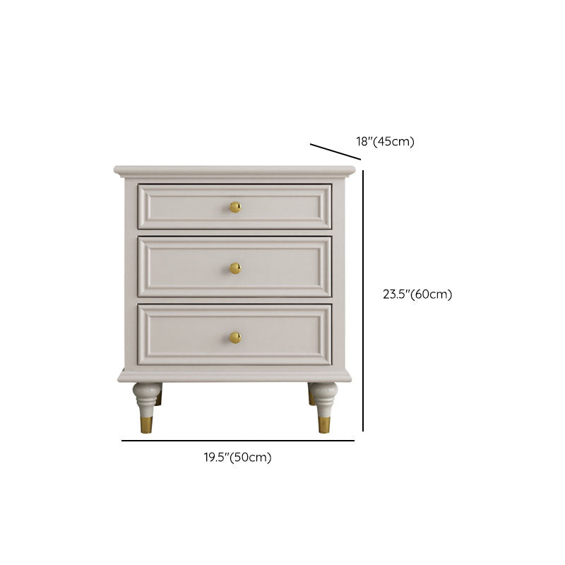 Birch Wood Horizontal Double Dresser Contemporary Storage Dresser for Bedroom