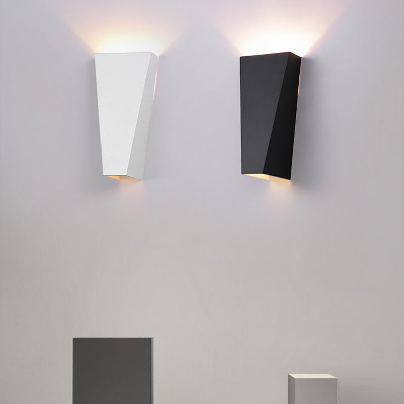 LED Wall Lamp Modern Style Wall Mount Lamp with Iron Shade for Bedroom