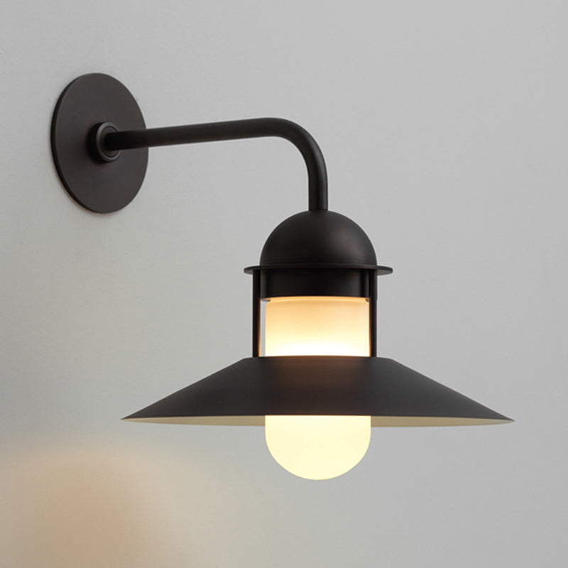 Metal Shade Sconce Light Fixtures 1-Light Wall Mounted Lights for Outdoor