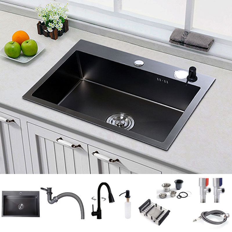 Modern Kitchen Faucet Stainless Rectangular Water Purification Kitchen Faucet