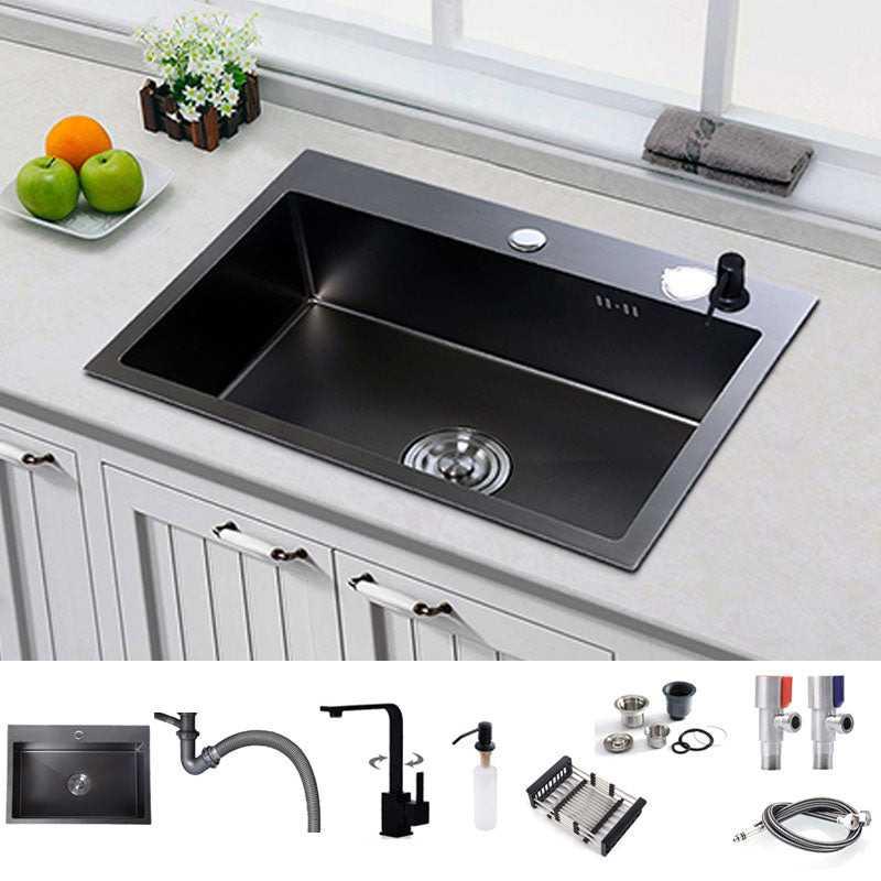 Modern Kitchen Faucet Stainless Rectangular Water Purification Kitchen Faucet