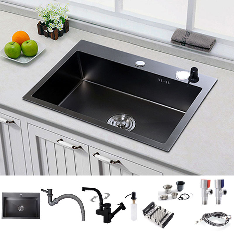 Modern Kitchen Faucet Stainless Rectangular Water Purification Kitchen Faucet