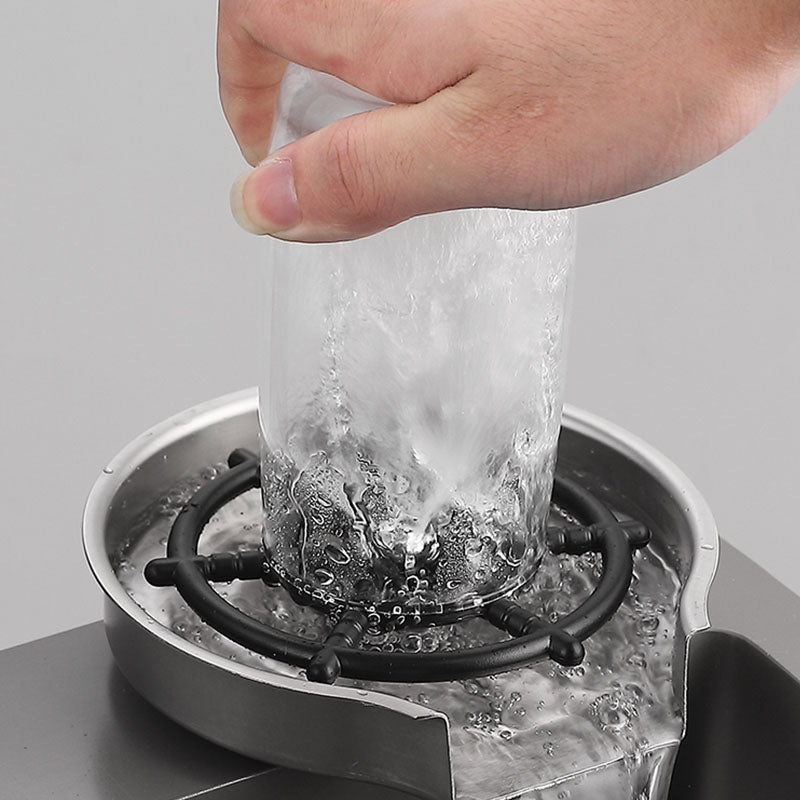 Modern Kitchen Sink Stainless Rectangular Water Purification Sink with Faucet