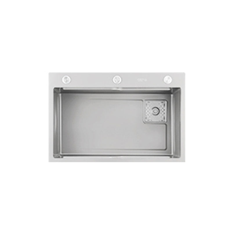 Modern Kitchen Sink Stainless Rectangular Water Purification Sink with Faucet