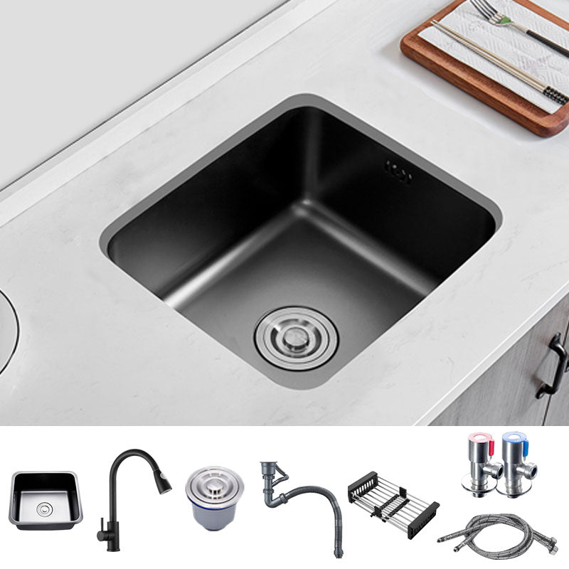 Kitchen Square Sink Stainless Multi-function Faucet Kitchen Sink