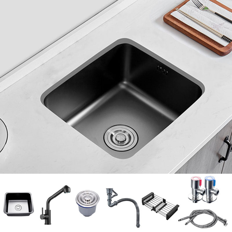 Kitchen Square Sink Stainless Multi-function Faucet Kitchen Sink