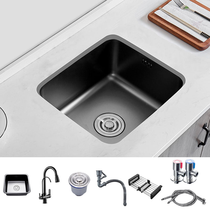 Kitchen Square Sink Stainless Multi-function Faucet Kitchen Sink