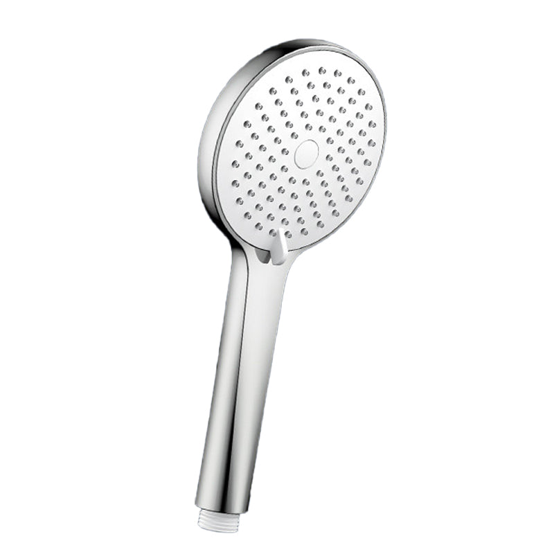 Round Self-Cleaning Hand Shower Adjustable Water Flow Wall-Mount Hand Shower