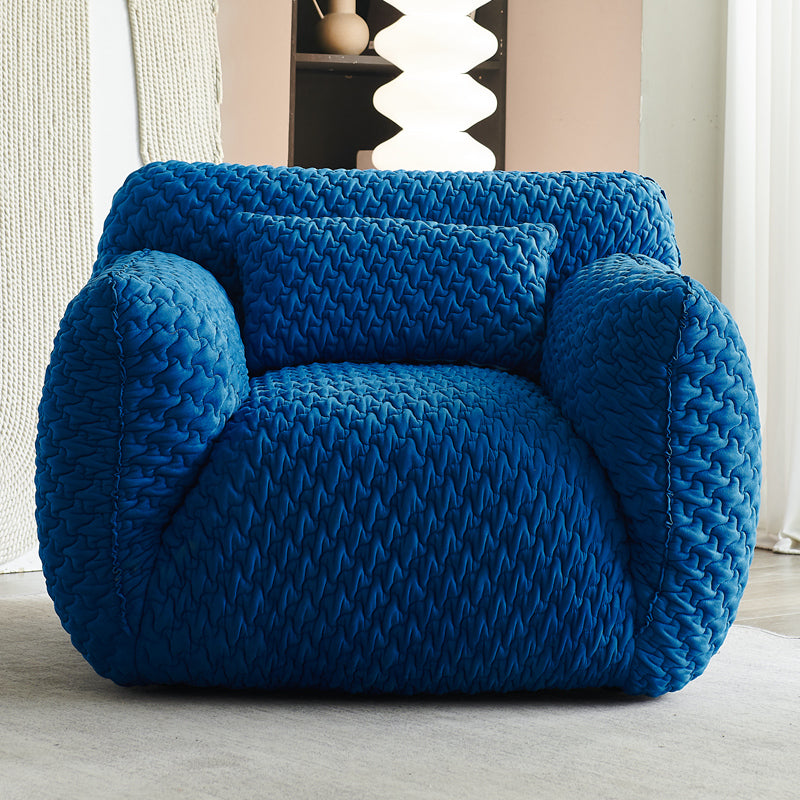 Polyester Twill Side Chair Arms Included Lounge Chair for Living Room