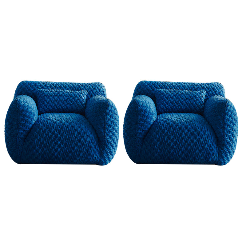 Polyester Twill Side Chair Arms Included Lounge Chair for Living Room