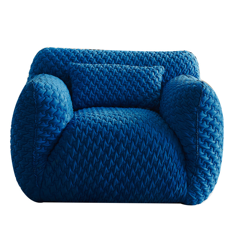 Polyester Twill Side Chair Arms Included Lounge Chair for Living Room
