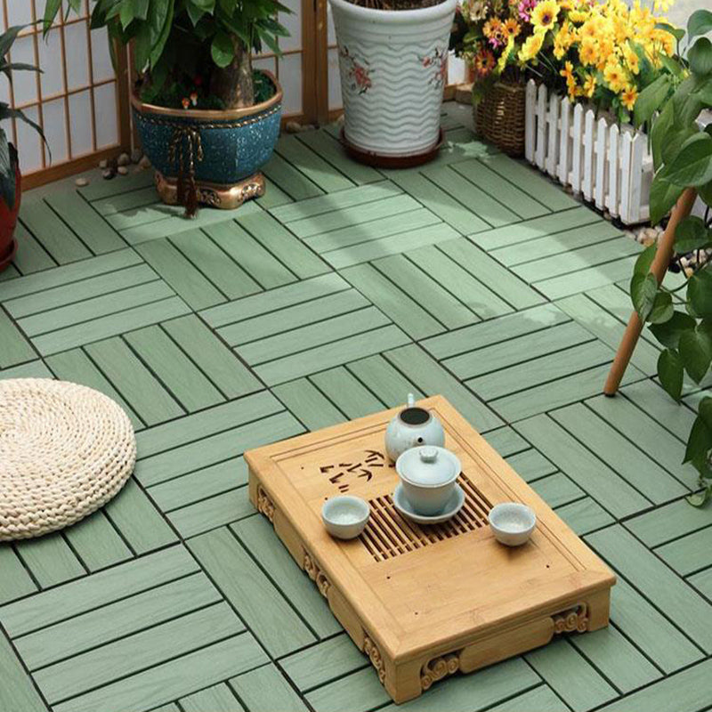 Modern Side Trim Piece Click-Locking Water Resistant Wood Flooring Tiles