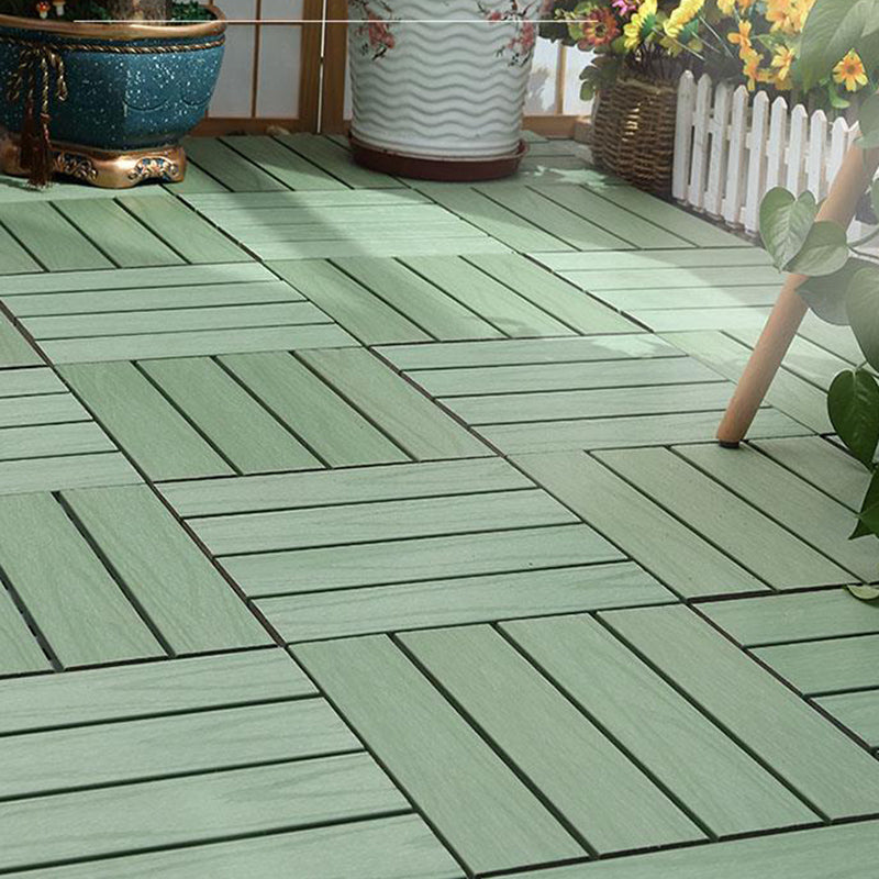 Modern Side Trim Piece Click-Locking Water Resistant Wood Flooring Tiles