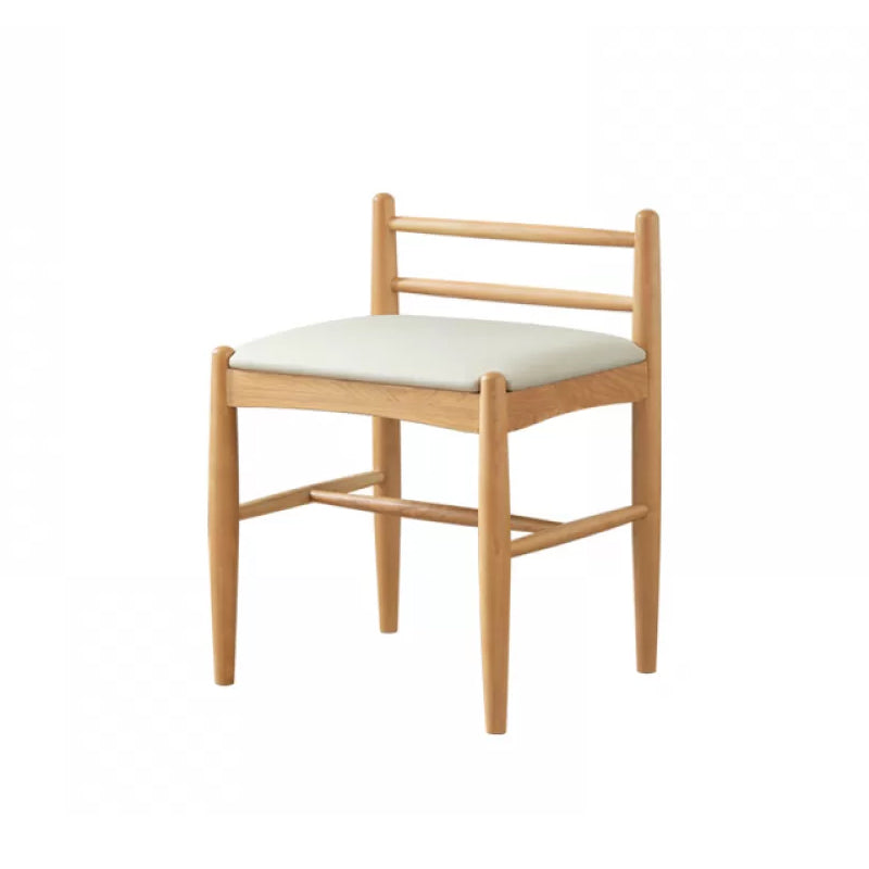 Scandinavian Drawers Dressing Table Solid Wood Dresser Mirrored Vanity Set