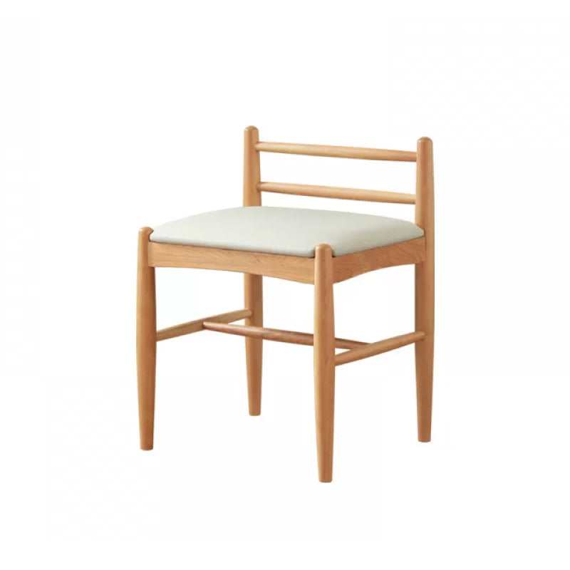 Scandinavian Drawers Dressing Table Solid Wood Dresser Mirrored Vanity Set