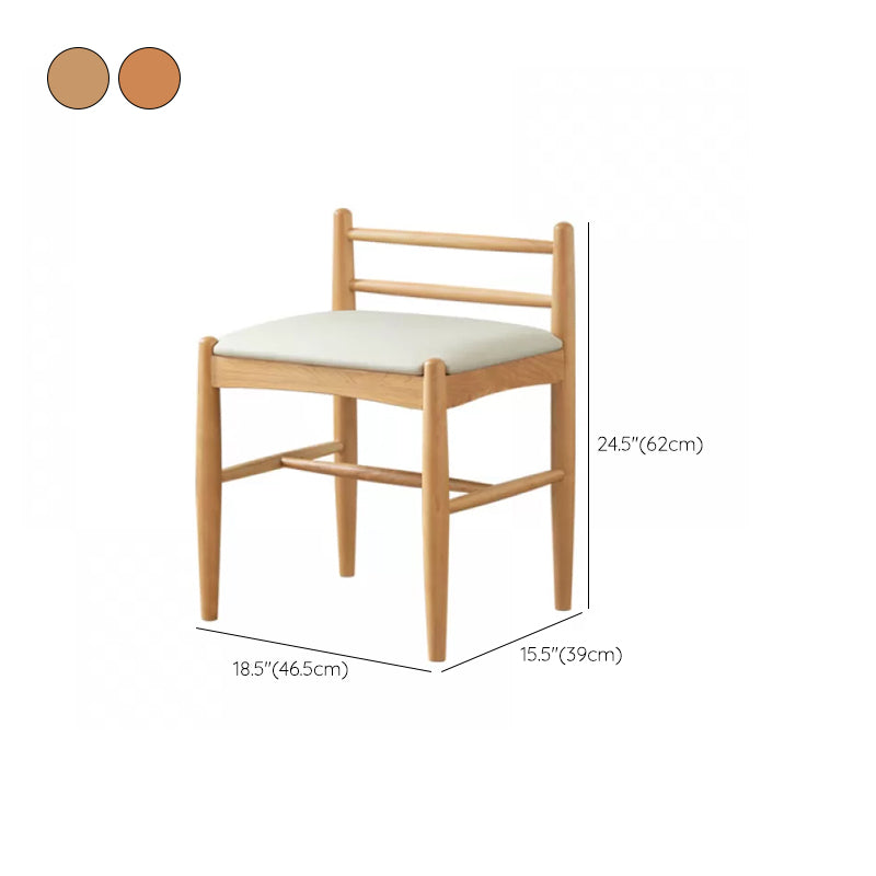 Scandinavian Drawers Dressing Table Solid Wood Dresser Mirrored Vanity Set