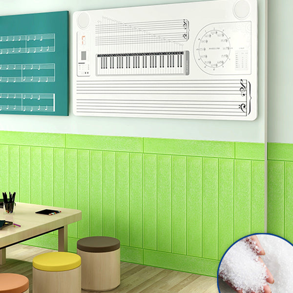 Modern Imitation Wood Grain Wall Access Panel Peel and Stick Foam Baseboard Panel