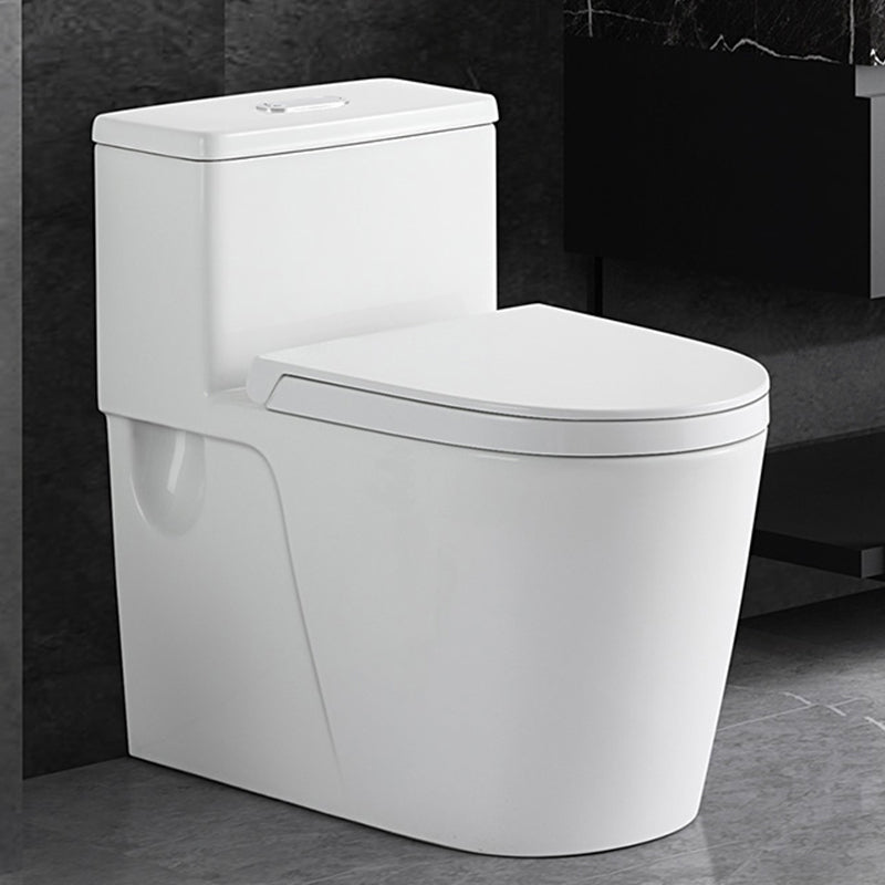 Floor Mounted Urine Toilet One Piece Toilet Modern Siphon Jet Porcelain Toilet