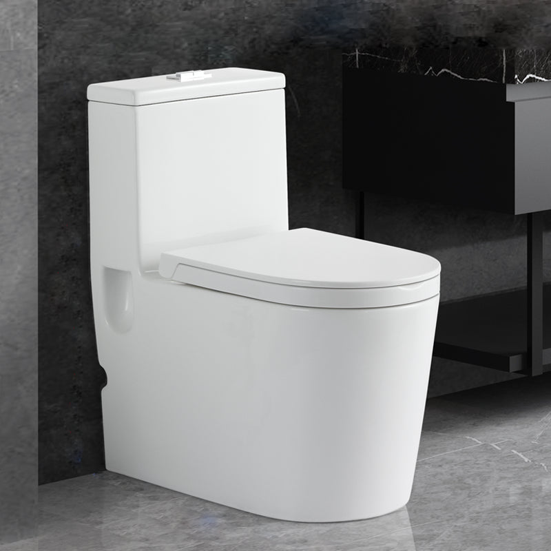 Floor Mounted Urine Toilet One Piece Toilet Modern Siphon Jet Porcelain Toilet