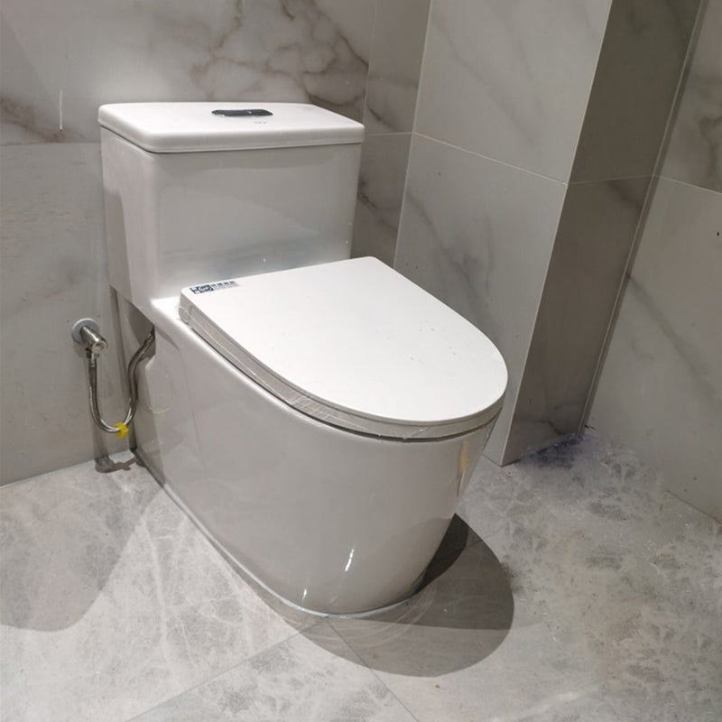 Floor Mounted Urine Toilet One Piece Toilet Modern Siphon Jet Porcelain Toilet