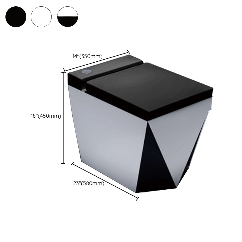 Floor Mounted Urine Toilet One Piece Toilet Modern Porcelain Toilet