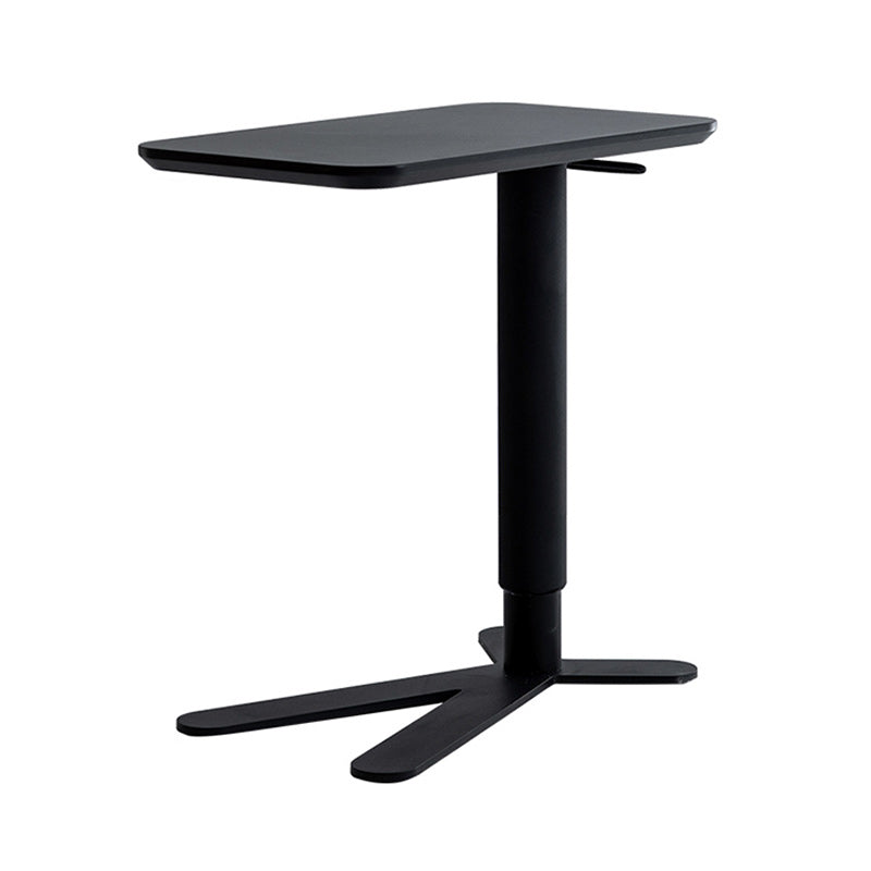 13" Wide Contemporary Corner Table Metal Rectangular Accent Side Table