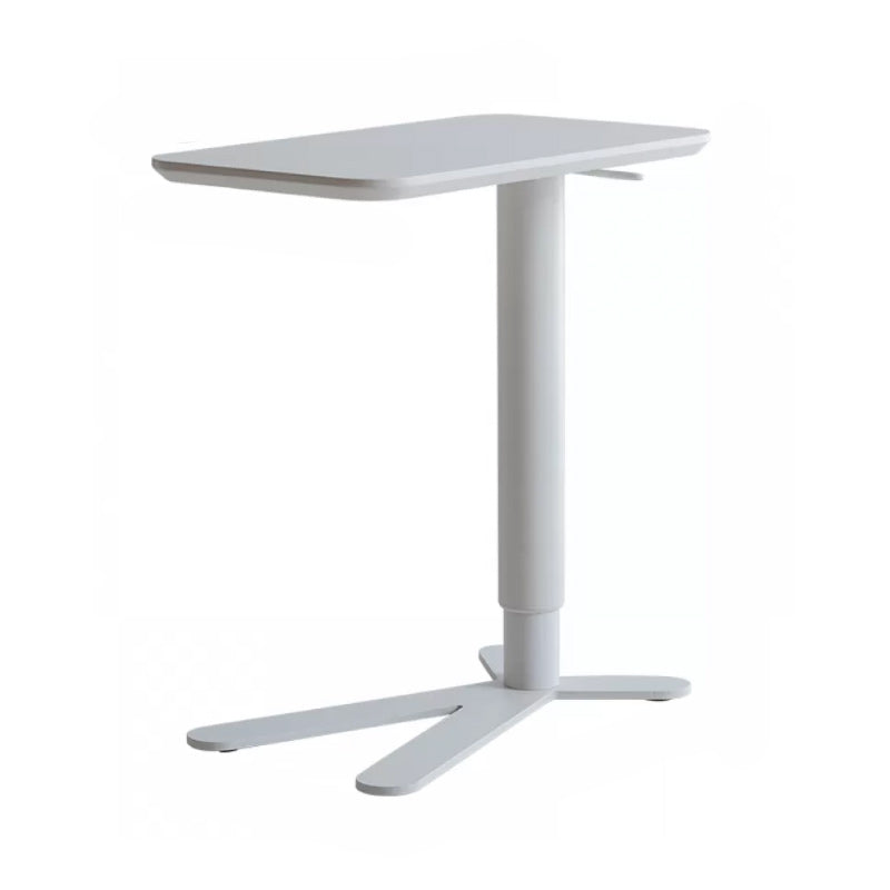 13" Wide Contemporary Corner Table Metal Rectangular Accent Side Table