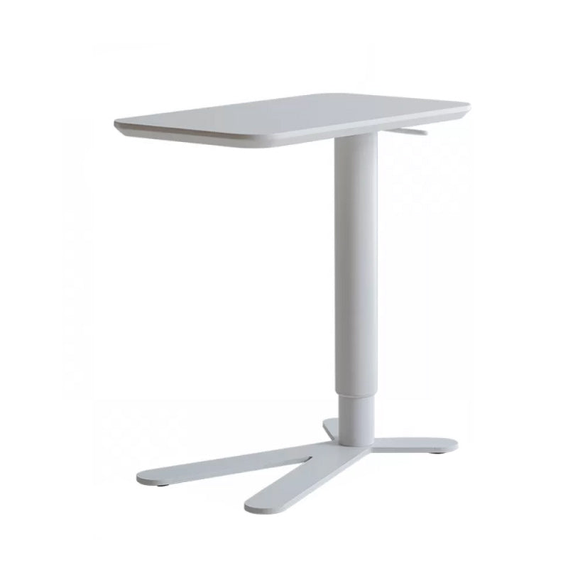 13" Wide Contemporary Corner Table Metal Rectangular Accent Side Table