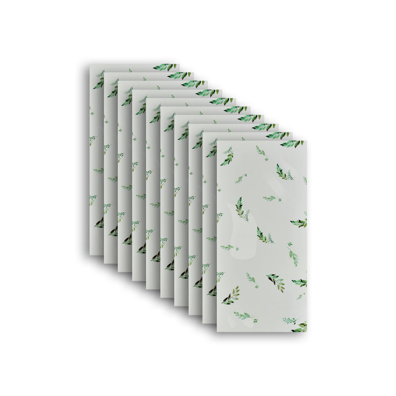 Single Tile Wallpaper Contemporary Plastic Peel and Stick Wall Tile