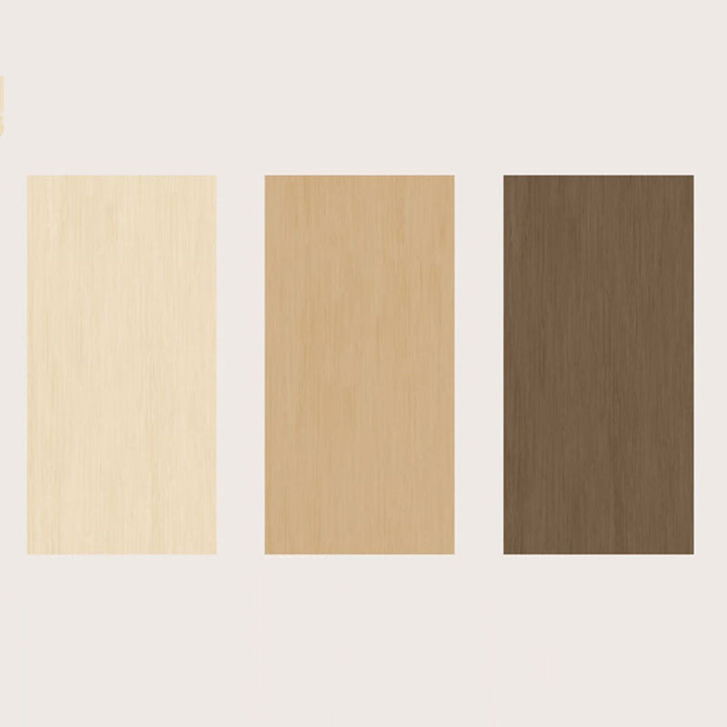 Light Brown Wooden Pattern Tile Rectangular Singular Tile for Living Room