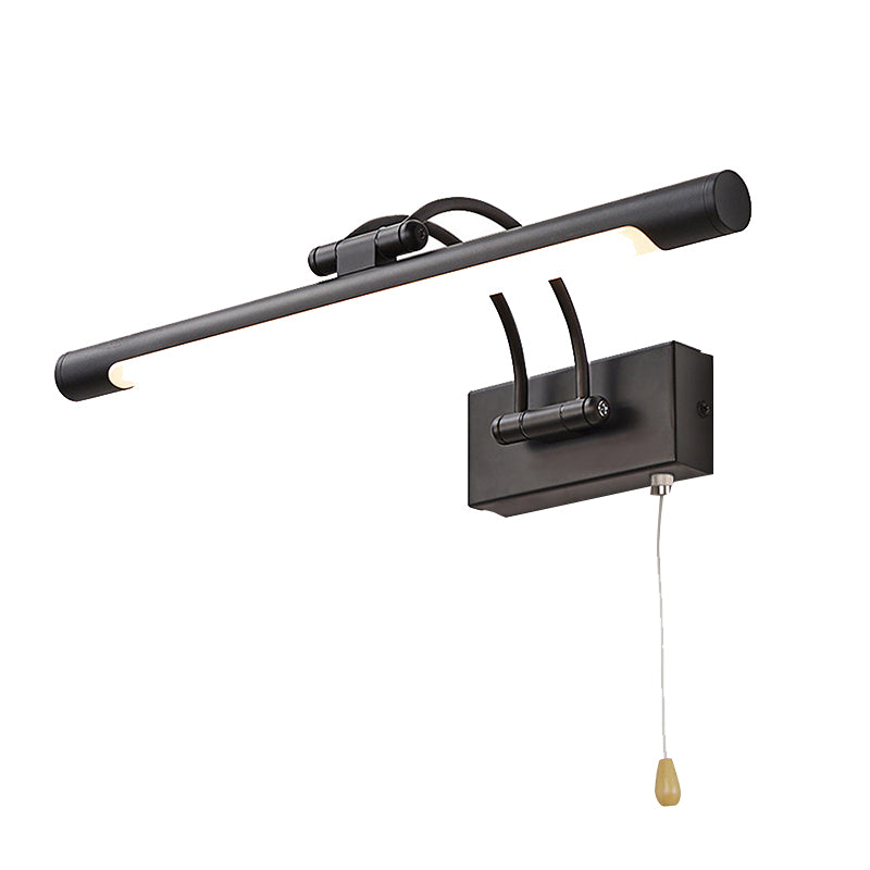 LED Mirror Front Light Modern Simple Vanity Light with Plastic Shade for Bathroom