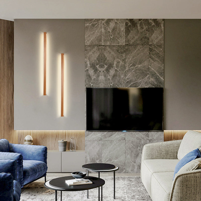 Contemporary Wall Light Fixture Household Linear LED Wall Light Sconce for Bedroom