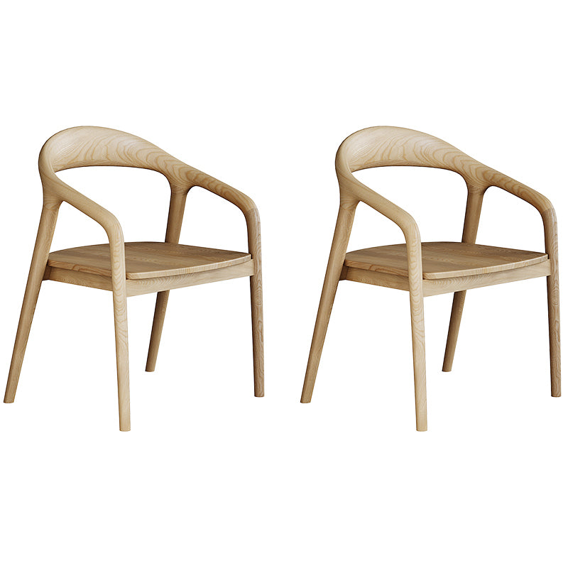 Modern Style Dinette Set 1/2/7 Pcs Rectangle Solid Wood Dinette Table with Dining Chairs