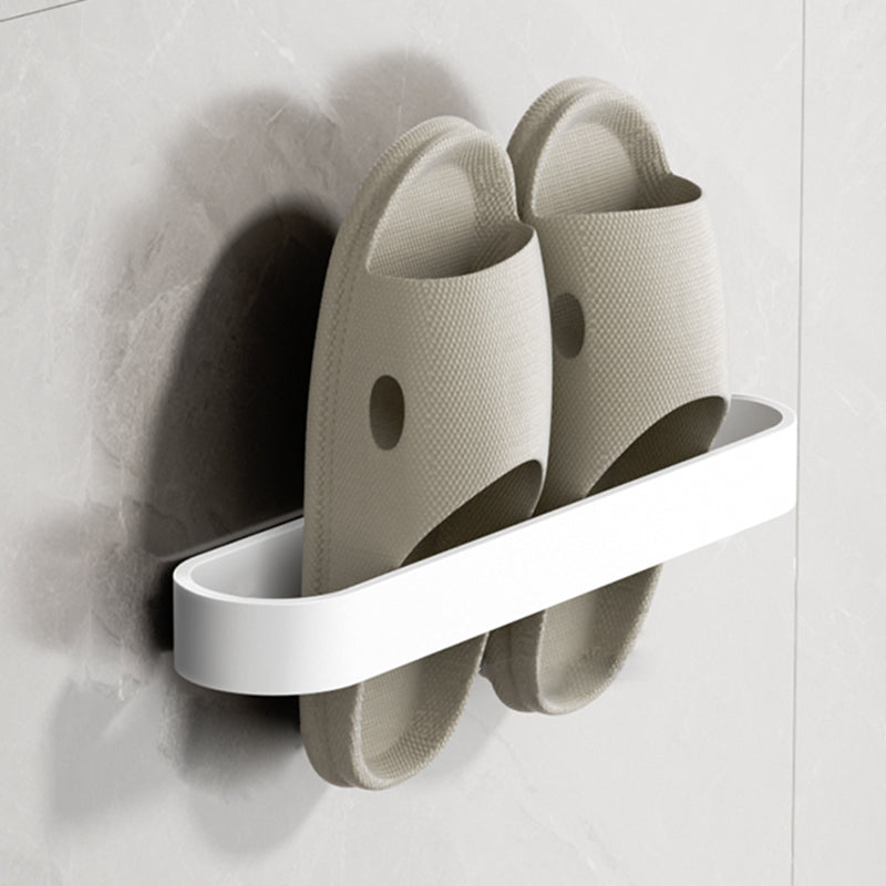 Minimalistic Bathroom Accessory Set Metal Slipper Rack/Towel Bar
