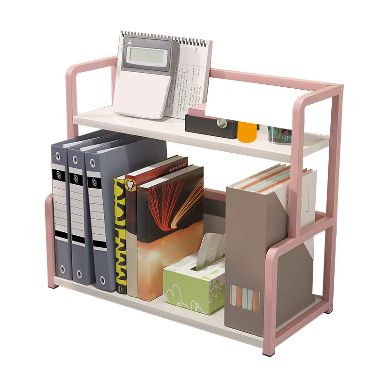 Contemporary Standard Bookcase Metal Freestanding Open Shelf